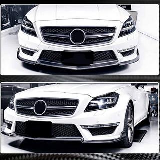 Priekšējā bufera lūpa Lip V1 (CLS63 AMG SD 2011-2014, oglekļa šķiedra) foto 3