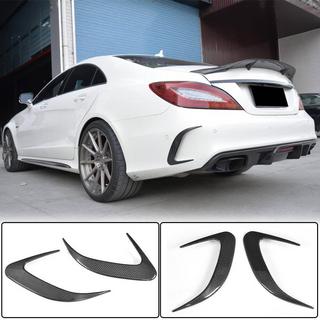 Aizmugurējā bampera uzlikas (Base / CLS63 AMG SD 2015-2018, oglekļa šķiedra) foto 1
