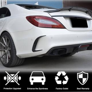Aizmugurējā bampera uzlikas (Base / CLS63 AMG SD 2015-2018, oglekļa šķiedra) foto 3
