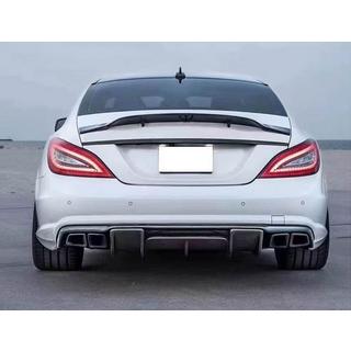 Aizmugurējā bufera difuzors (AMG-Line/CLS63 AMG 2011-2014, oglekļa šķiedra) foto 2