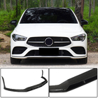 Mercedes CLA C118 2019– Priekšējā bampera lūpa (AMG-Line / CLA35 AMG SD 2019-2022, oglekļa šķiedra) foto 1