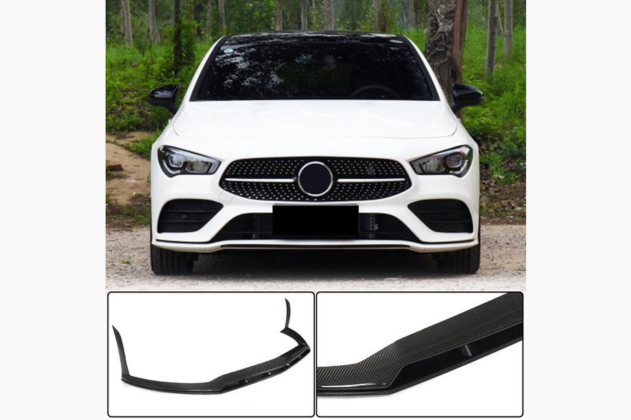 Mercedes CLA C118 2019– Priekšējā bampera lūpa (AMG-Line / CLA35 AMG SD 2019-2022, oglekļa šķiedra) Image