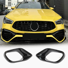 Mercedes CLA C118 2019– Priekšējā bampera lūpa (CLA45 AMG 2019-2022, ABS) foto 1