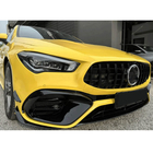 Mercedes CLA C118 2019– Priekšējā bampera lūpa (CLA45 AMG 2019-2022, ABS) foto 2