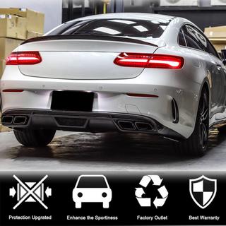 Aizmugurējā bampera difuzors V1 (AMG-Line 2017-2019, karbons) foto 3