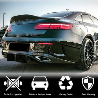 Aizmugurējā bampera difuzors V2 (AMG-Line 2017-2019, oglekļa šķiedra) foto 3