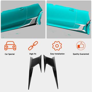 Aizmugurējo spārnu uzlikas (AMG-Line 2017-2019, oglekļa šķiedra) foto 2