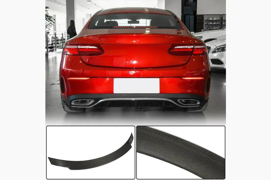 Mercedes E-class coupe C238 2016–2024 Spoileris V2 (oglekļa šķiedra) Image