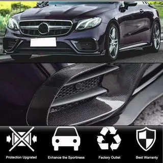 Priekšējā bampera uzlikas (AMG-Line 2017-2019, oglekļa šķiedra) foto 2