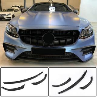 Priekšējā bampera lūpas uzlika Lip (AMG-Line 2017-2019, oglekļa šķiedra) foto 1