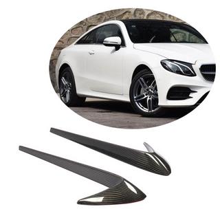 Priekšējo spārnu uzlikas (AMG-Line 2017-2019, Carbon, karbons) foto 2