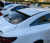Mercedes E-class coupe C238 2016–2024 Aizmugurējā loga vizieris (Karbons) foto 3
