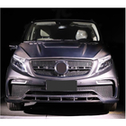 Mercedes Vito/V klase W447 2014– Priekšējais bamperis V1 (2014-2019, Oglekļa šķiedra) foto 3