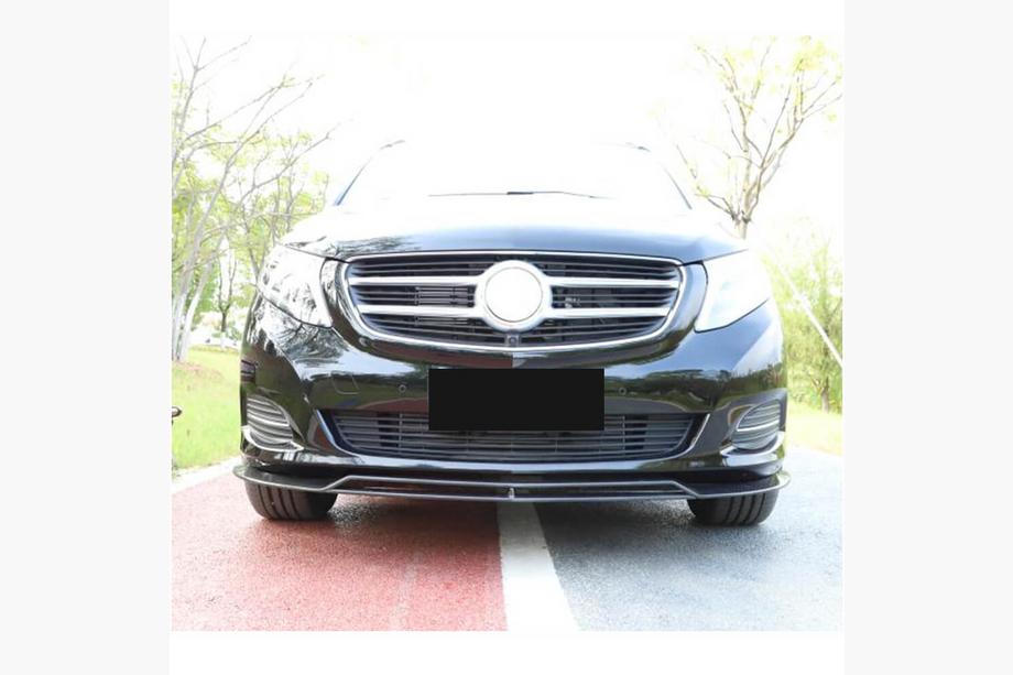 Mercedes Vito/V klase W447 2014– Priekšējā bampera lūpa Lip (2014-2019, oglekļa šķiedra) Foto 3