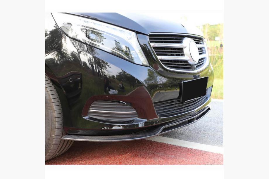 Mercedes Vito/V klase W447 2014– Priekšējā bampera lūpa Lip (2014-2019, oglekļa šķiedra) Foto 4