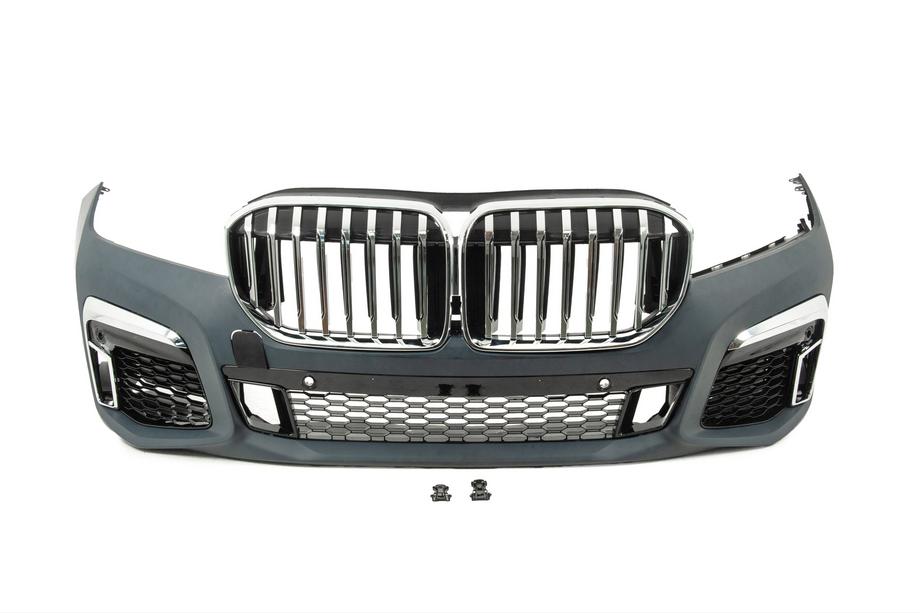 BMW 7. sērija F01/F02 2008–2015 Restailinga komplekts G12 M760 (bez bagāžnieka vāka un aizmugurējo spārnu nomaiņas) Foto 8