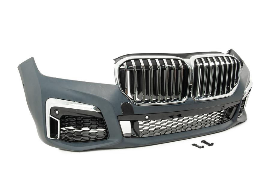 BMW 7. sērija F01/F02 2008–2015 Restailinga komplekts G12 M760 (bez bagāžnieka vāka un aizmugurējo spārnu nomaiņas) Foto 22