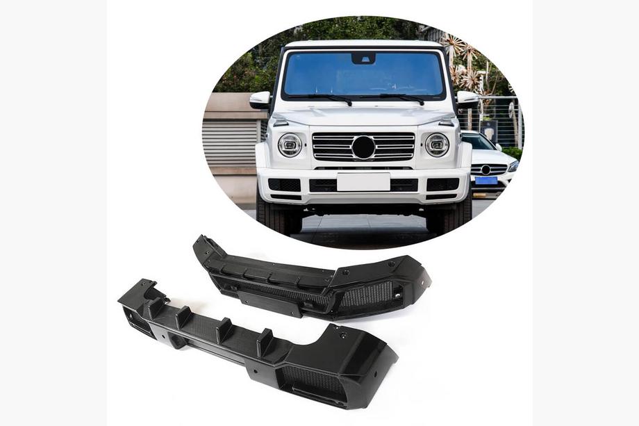 Mercedes G-Class W463 2018–2024 Carbon Set virsbūves komplekts (sausais oglekļa šķiedras) Image