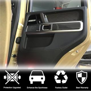 Salona durvju apdares uzlikas (sausais karbons) Mercedes G-Class W463 2018–2024 foto 2