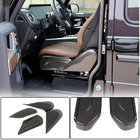 Mercedes G-Class W463 2018–2024 Sēdekļu uzlikas (Sausais karbons) foto 2