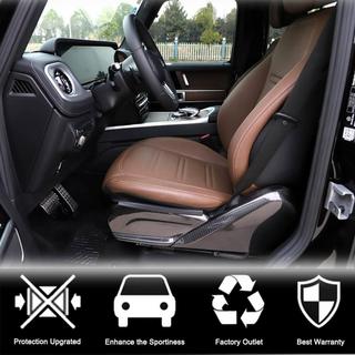 Sēdekļu uzlikas (Sausais karbons) Mercedes G-Class W463 2018–2024 foto 3