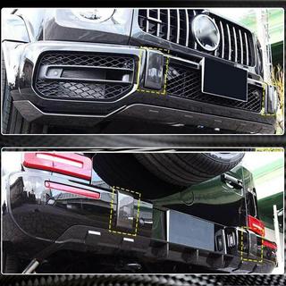 Priekšējā un aizmugurējā bufera uzliku komplekts (G63 AMG, Dry Carbon) foto 4