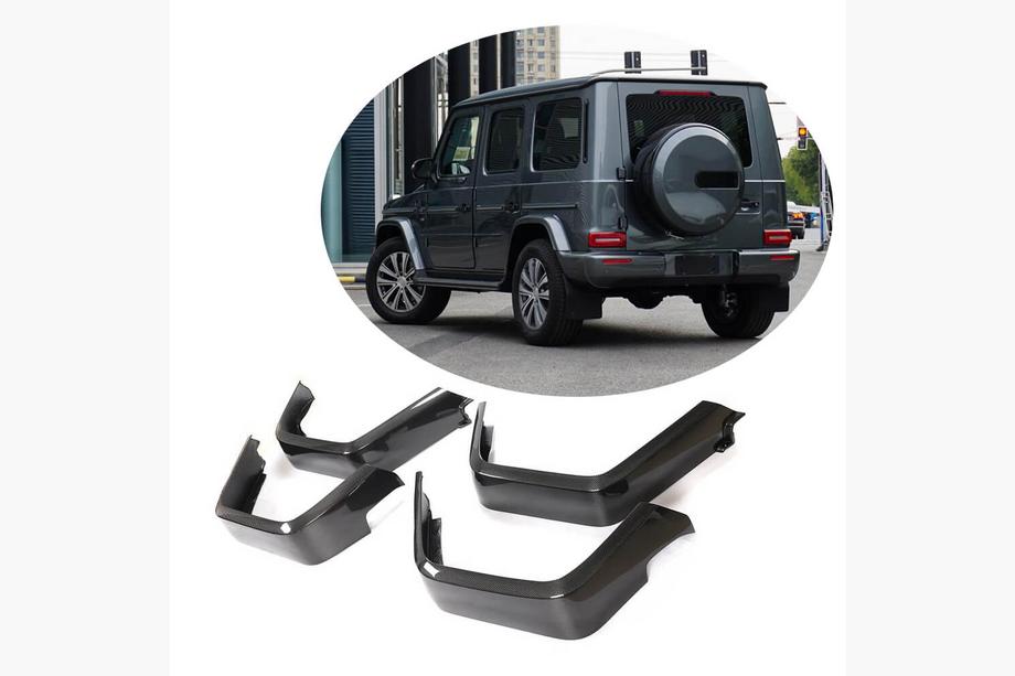 Mercedes G-Class W463 2018–2024 Riteņu arku paplašinātāji (Base, sausais oglekļa šķiedras) Image