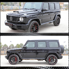 Mercedes G-Class W463 2018–2024 Priekšējo spārnu uzlikas (karbons) foto 5