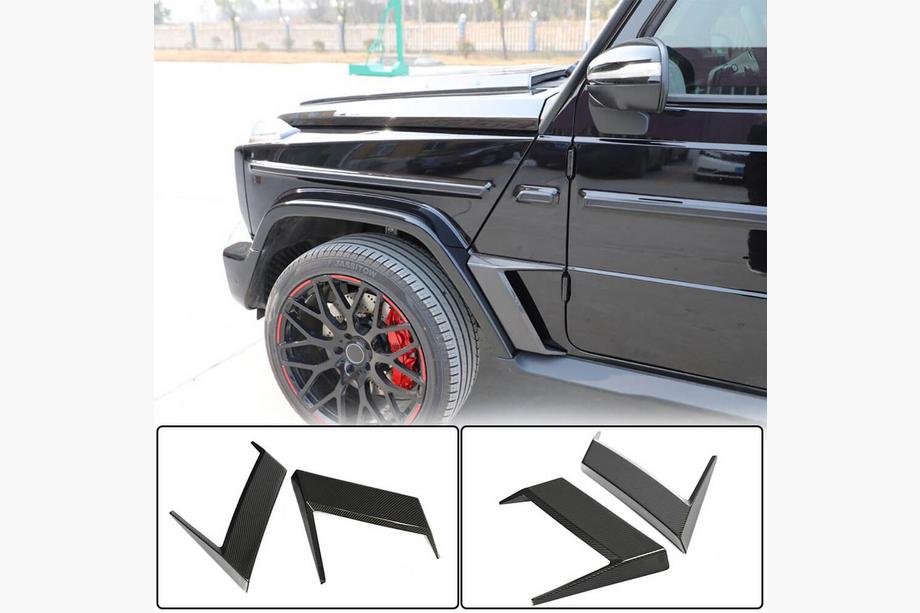 Mercedes G-Class W463 2018–2024 Priekšējo spārnu uzlikas (karbons) Image