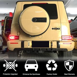 Aizmugurējā bampera difuzors V1 (G63 AMG, oglekļa šķiedra) foto 3