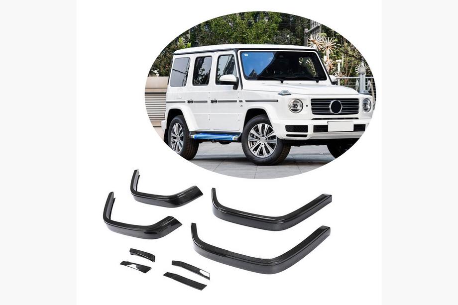 Mercedes G-Class W463 2018–2024 Spārnu arku paplašinātāji (Carbon Set virsbūves komplektam, oglekļa šķiedra) Image
