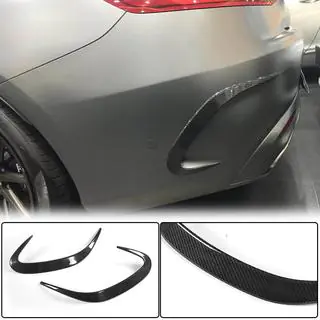 Aizmugurējā bufera uzlikas (AMG / AMG-Line, oglekļa šķiedra) foto 1