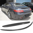 Mercedes S-class C217 Coupe 2014–2020 Spoileris V2 (kupeja, oglekļa šķiedra) foto 7