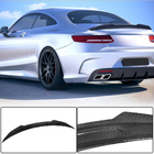 Mercedes S-class C217 Coupe 2014–2020 Spoileris V3 (kupeja, sausais karbons) foto 1