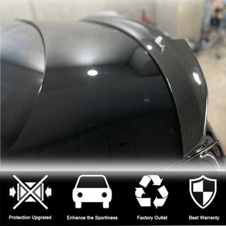Spoileris V3 (kupeja, sausais karbons) foto 2