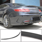 Mercedes S-class C217 Coupe 2014–2020 Spoileris V1 (kupeja, oglekļa šķiedra) foto 1
