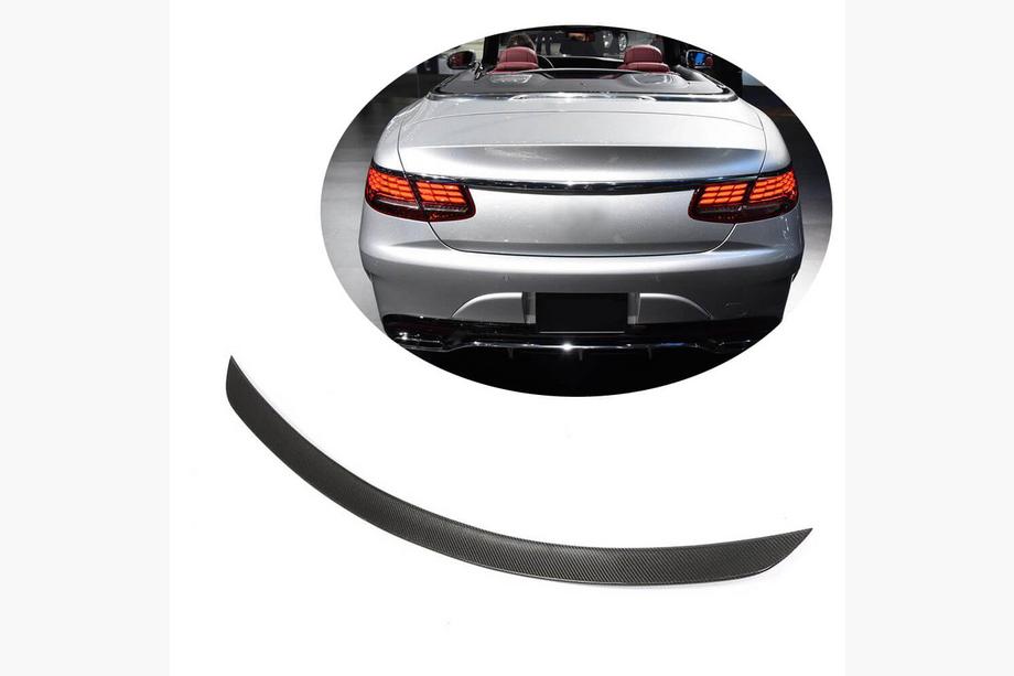 Mercedes S-class C217 Coupe 2014–2020 Spoileris (kabriolets, oglekļa šķiedra) Image