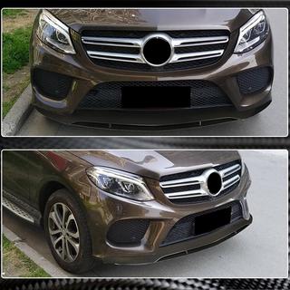 Priekšējā bufera lūpas uzlikas (GLE43 AMG, karbons) foto 2