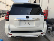 Toyota Land Cruiser Prado 150 2009–2023 Aizmugurējā difuzora uzlika 3 daļās TRD (2017+) Balta foto 1