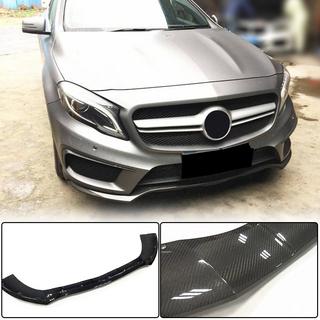 Priekšējā bampera lūpas uzlika Lip (GLA45 AMG 2013-2016, oglekļa šķiedra) foto 1
