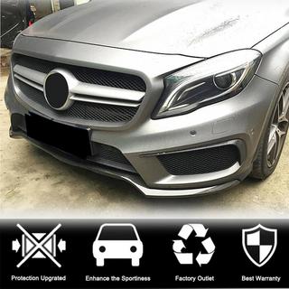Priekšējā bampera lūpas uzlika Lip (GLA45 AMG 2013-2016, oglekļa šķiedra) foto 2