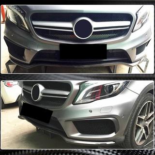 Priekšējā bampera lūpas uzlika Lip (GLA45 AMG 2013-2016, oglekļa šķiedra) foto 4