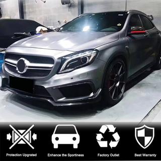 Priekšējā bufera uzlikas (GLA45 AMG 2013-2016, karbons) foto 2