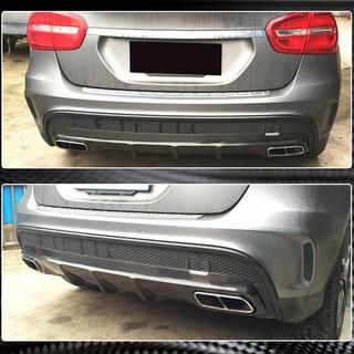 Aizmugurējā bampera difuzors (GLA45 AMG, oglekļa šķiedra) foto 4