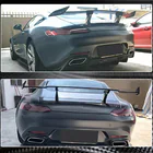 Mercedes AMG GT C190/R190 2014–2022 Spoileris V1 (C190 2014-2019, oglekļa šķiedra) foto 3
