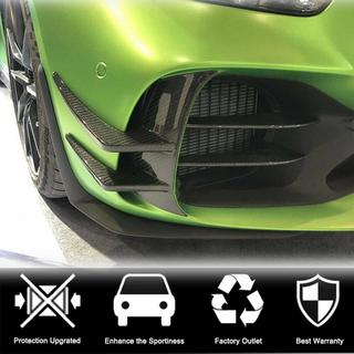 Priekšējā bampera uzlikas V1 (GT R 2016-2019, Carbon) foto 3
