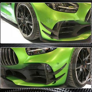 Priekšējā bampera uzlikas V1 (GT R 2016-2019, Carbon) foto 4