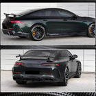 Mercedes AMG GT 4 X290 2018– Aizmugurējā bampera uzlikas V1 (GT63 2018-2022, oglekļa šķiedra) foto 3