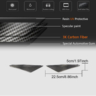 Mercedes SLS C197 2010–2014 Priekšējā bampera uzlikas Flap V1 (karbons) foto 6