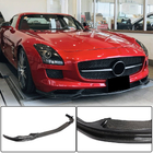Mercedes SLS C197 2010–2014 Priekšējā bampera lūpa (Oglekļa šķiedra) foto 1